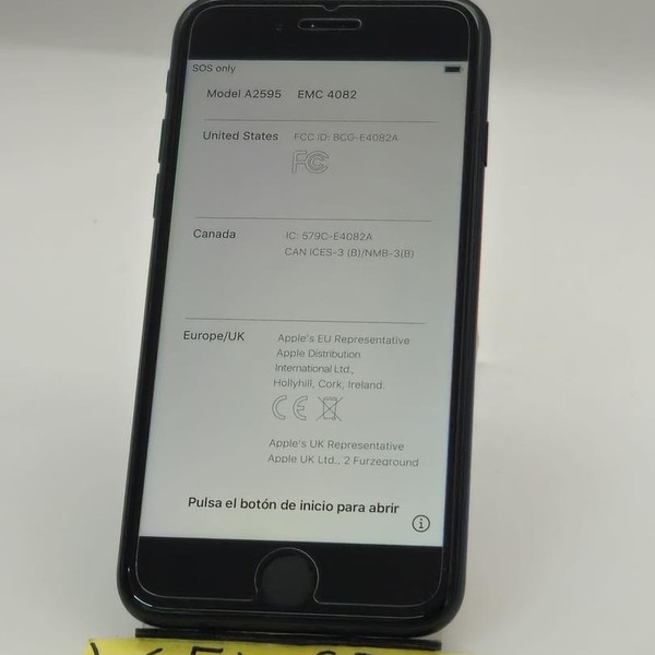 Apple iPhone SE 3rd Gen 2022 - Unlocked, 64 GB, Midnight, A2595