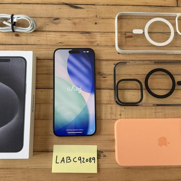 Apple iPhone 15 Pro Max - Unlocked, Black, 256 GB, A2849