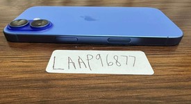 Good
													Apple iPhone 16 - T-Mobile, Ultramarine, 128 GB, A3081, photo 5 of 8