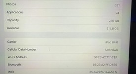 Good
													Apple iPad Air 5th Gen - Unlocked, Purple, 256 GB, A2589, photo 3 of 10