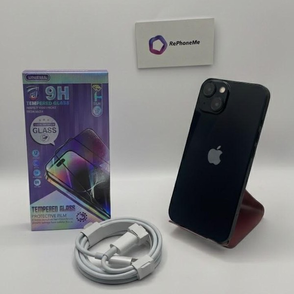 Apple iPhone 13 - Unlocked, Midnight, 128 GB, A2482