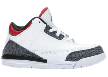 Jordan 3 Retro SE Fire Red Denim (PS) for sale