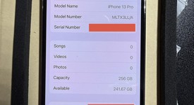 Good
													Apple iPhone 13 Pro - Unlocked, Silver, 256 GB, A2483, photo 3 of 16