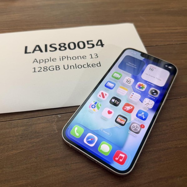Apple iPhone 13 - Unlocked, 128 GB, Starlight, A2482