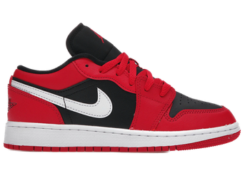 Jordan 1 Low Black Very Berry (GS) for sale