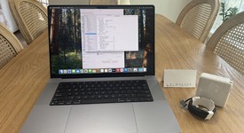Mint
													MacBook Pro 2021 - 16" - Apple M1 Pro 10-core, Gray, 1 TB, 32 GB, photo 1 of 32