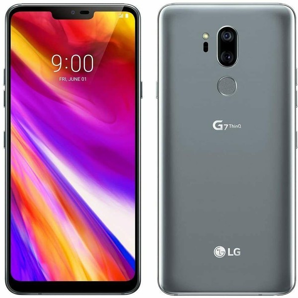LG G7 ThinQ - Verizon, 64 GB, Gray, 4 GB, LM-G710VM