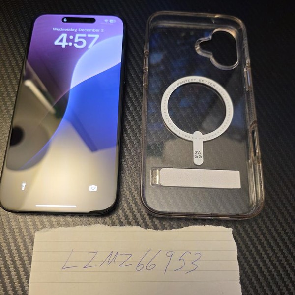 Apple iPhone 16 Plus - Verizon, Black, 128 GB, A3082