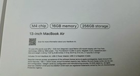 New
													MacBook Air 2025 (M4) - 13" - Apple M4, Midnight, 256 GB, 16 GB, photo 5 of 5