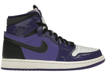 Jordan 1 High Zoom Air CMFT Purple Patent (Women's) for sale