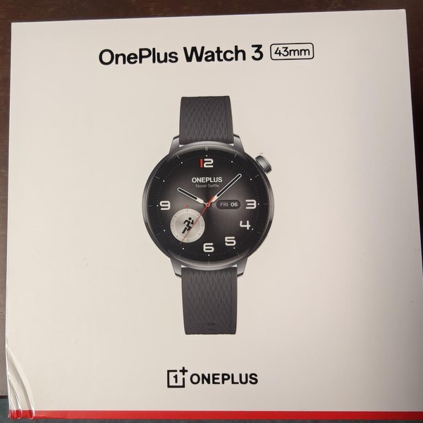 OnePlus Watch 3 - Black Steel, 43mm