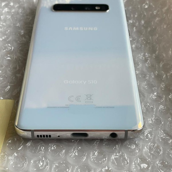 Samsung Galaxy S10 - T-Mobile, 128 GB, White, 8 GB, SM-G973U