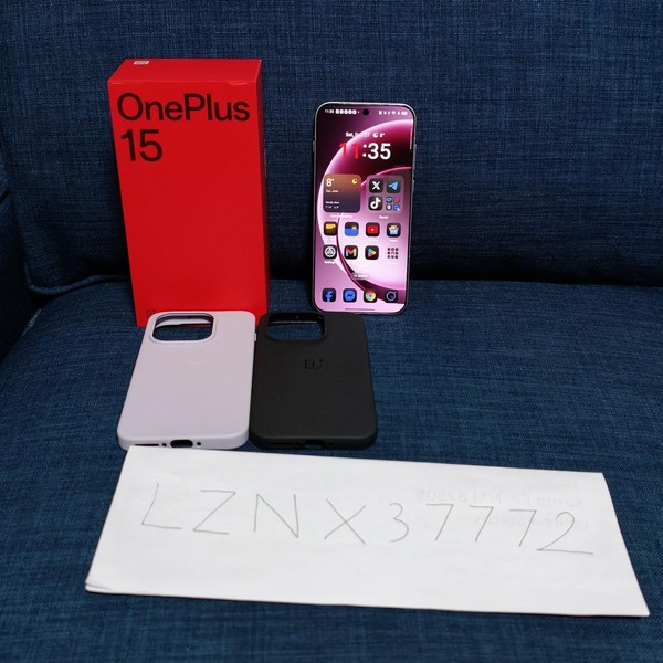 OnePlus 15 - Unlocked, 512 GB, Ultra Violet, 16 GB