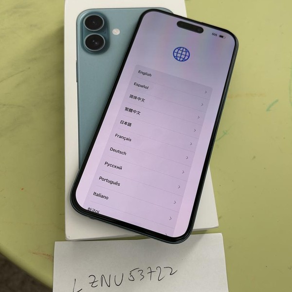 Apple iPhone 16 Plus - Unlocked, 256 GB, Teal, A3082