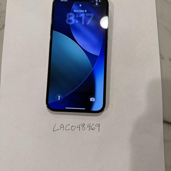 Apple iPhone 13 Pro Max - Verizon, 256 GB, Graphite, A2484