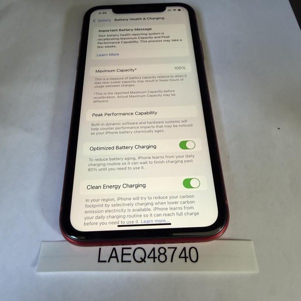 Apple iPhone 11 - Unlocked, 64 GB, Red, A2111