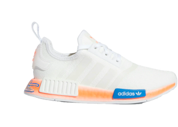 adidas NMD R1 Cloud White Signal Coral (GS) for sale