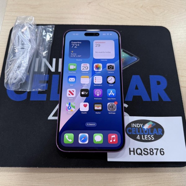 Apple iPhone 16 Plus - Unlocked, 128 GB, Pink, A3082