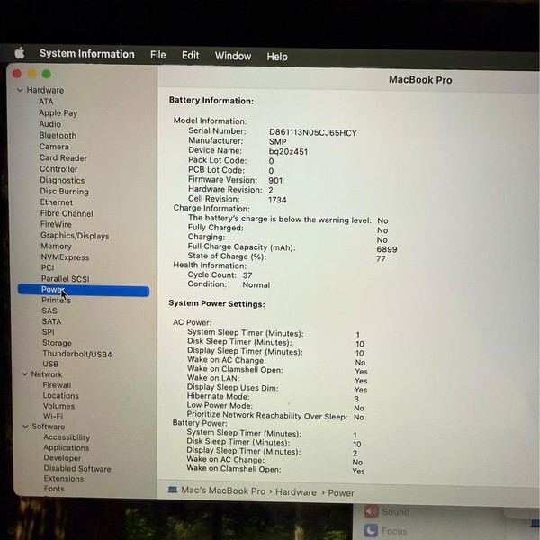 MacBook Pro 2018 (With Touch Bar) - 15 inch - I9, Silver, 512 GB, 16 GB