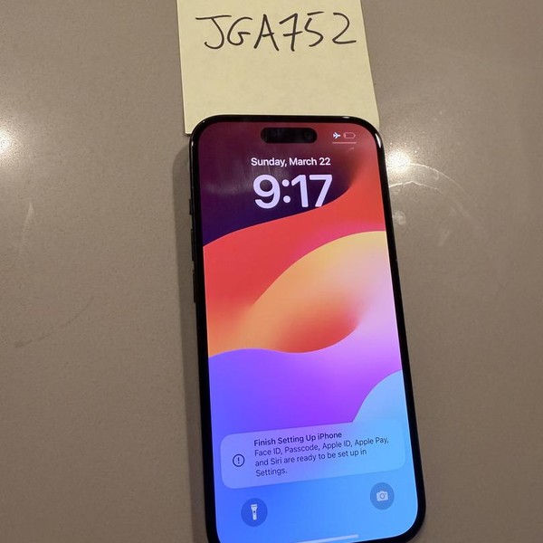 Apple iPhone 15 - Unlocked, 128 GB, Black, A2846