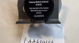 Fair
													Samsung Galaxy Watch Active2 40mm - Unlocked, Black, Stainless Steel, photo 1 of 7
