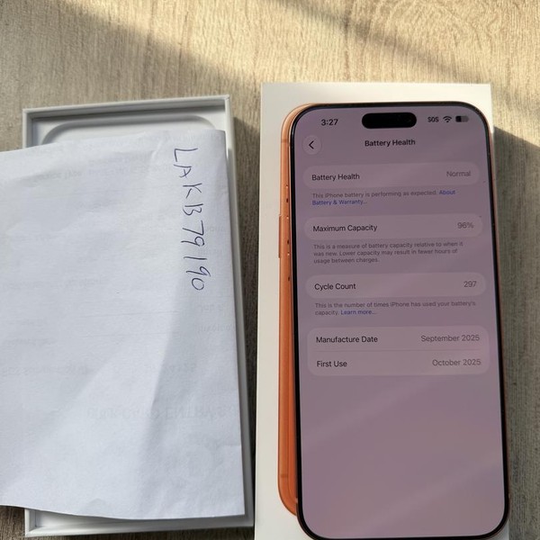 Apple iPhone 17 Pro Max - Unlocked, 256 GB, Cosmic Orange, A3257