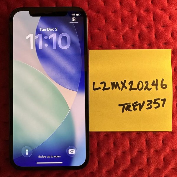 Apple iPhone 12 - AT&T, 128 GB, Black, A2172