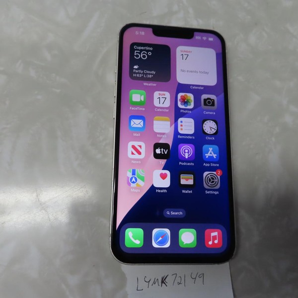 Apple iPhone 13 - Unlocked, 128 GB, Starlight, A2482