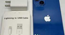 Good
													Apple iPhone 13 - Unlocked, Blue, 128 GB, A2482, photo 2 of 6