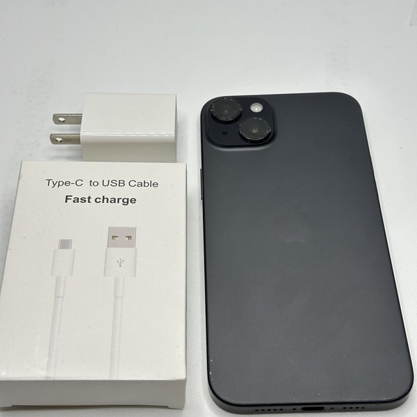 Apple iPhone 15 Plus - Unlocked, 128 GB, Black, A2847
