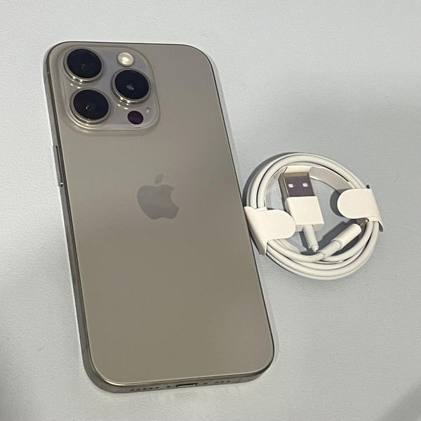 Apple iPhone 15 Pro - Unlocked, 256 GB, Natural, A2848