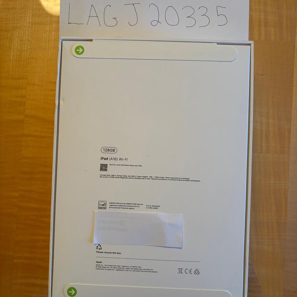 Apple iPad (11th Gen) - Wi-Fi, 128 GB, Silver, A3354
