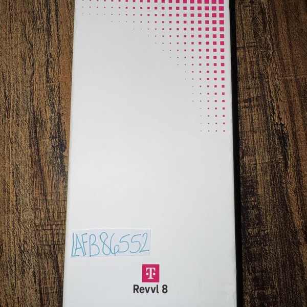 T-Mobile REVVL 8 - T-Mobile, 128 GB, Icy Silver