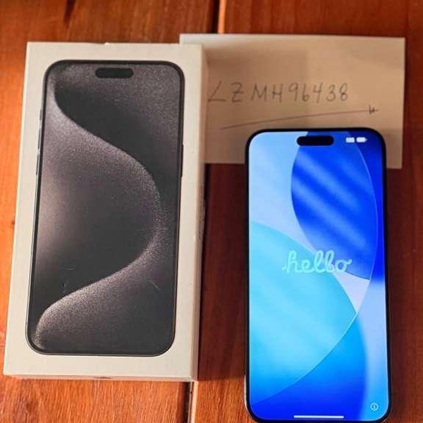 Apple iPhone 15 Pro Max - Unlocked, 256 GB, Black, A2849