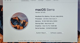 Good
													MacBook Pro 2014 (Retina) - 15" - Silver, 512 GB, 16 GB, photo 3 of 14