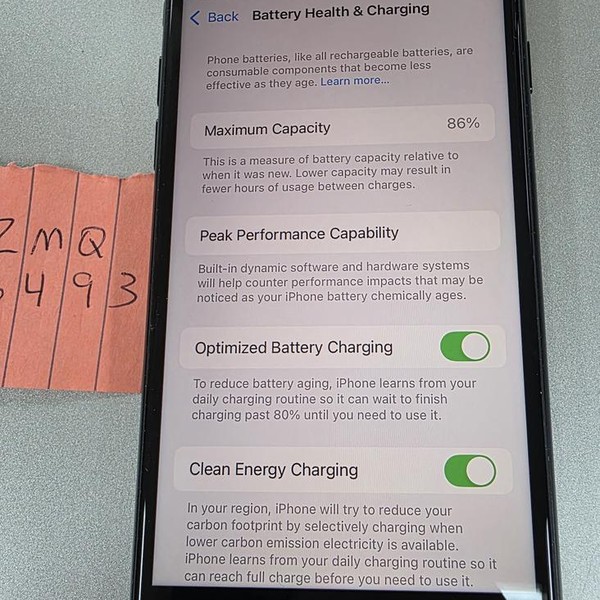 Apple iPhone SE 3rd Gen 2022 - Unlocked, 128 GB, Midnight, A2595