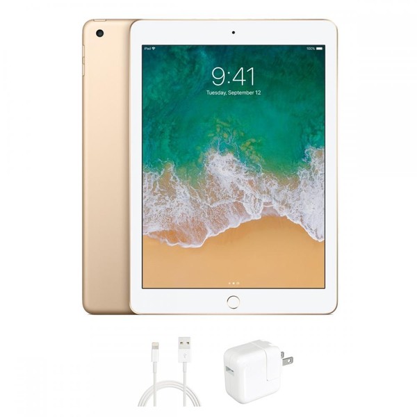 Apple iPad (5th Gen) - Wi-Fi, 32 GB, Gold, A1822