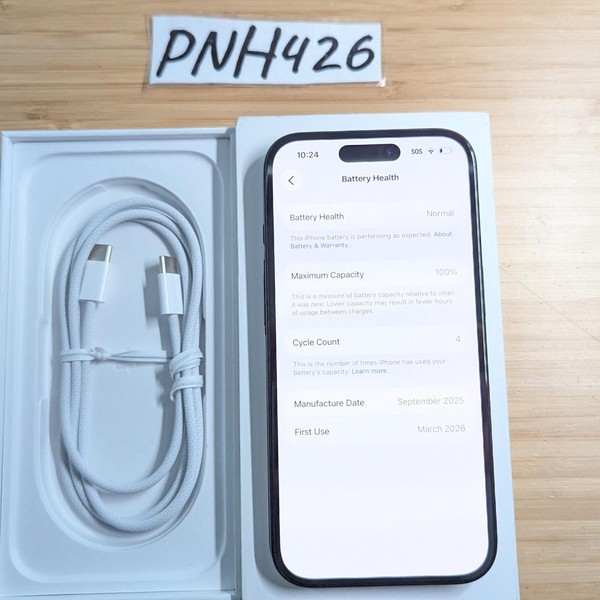 Apple iPhone 16 - Unlocked, 128 GB, Black, A3081