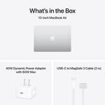 MacBook Air 2022 (M2) justo - 13 pulgadas - 512 GB, plateado, 8 GB, Apple M2