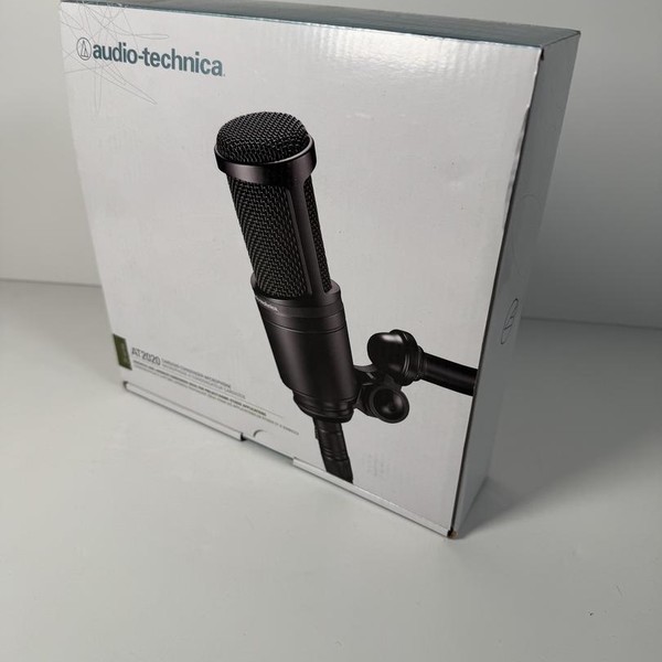 Audio-Technica Audio-Technica AT2020 Cardioid Condenser Studio XLR Microphone