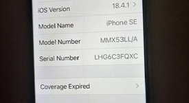 Good
													Apple iPhone SE 3rd Gen 2022 - Unlocked, Midnight, 64 GB, A2595, photo 3 of 5