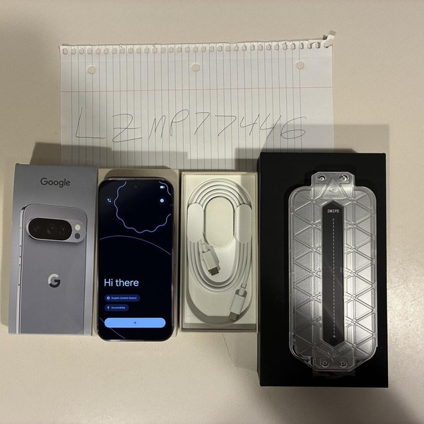 Google Pixel 10 Pro - Unlocked, 128 GB, Moonstone, G4QUR