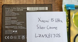 New
													Xiaomi 15 Ultra - Unlocked Non-US, Silver, 512 GB, 16 GB, photo 2 of 3