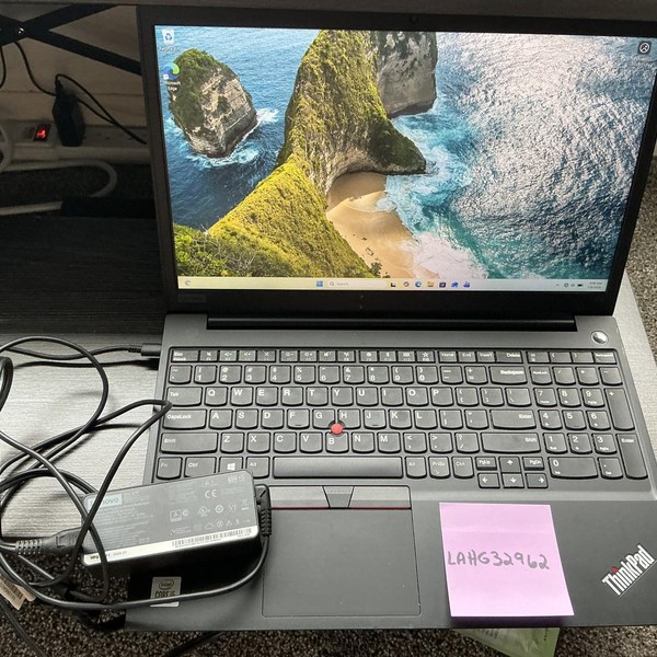 Lenovo ThinkPad E15 (Gen 1) - 512 GB, Black, 16 GB, Intel Core i5