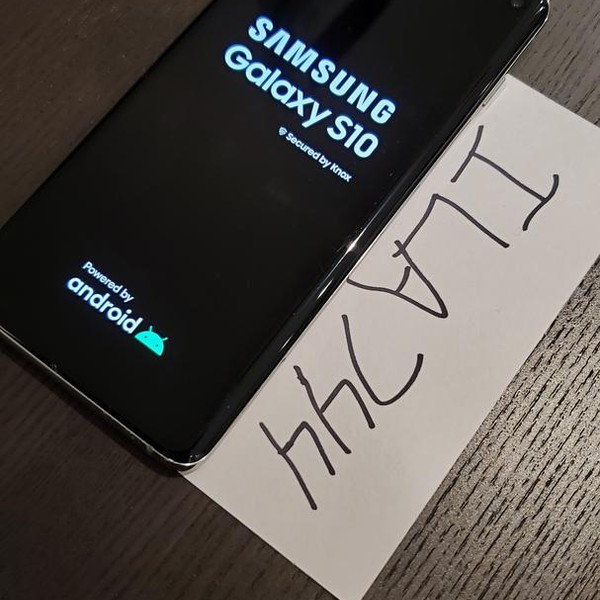 Samsung Galaxy S10 - Unlocked, 128 GB, White, 8 GB, SM-G973U1