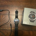 Mint Garmin Fenix 6 - Black, Regular