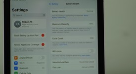 Good
													Apple iPad Mini 7th Gen - Unlocked, Purple, 128 GB, A2995, photo 5 of 15