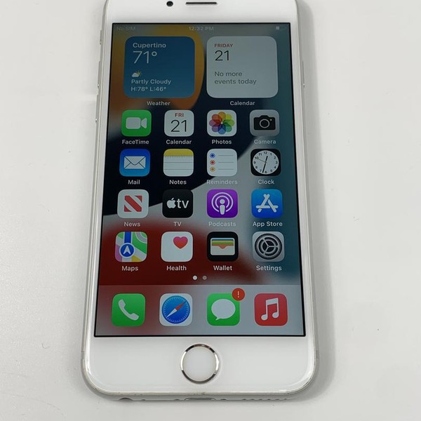 Apple iPhone 6S - Unlocked, 16 GB, Silver, A1688