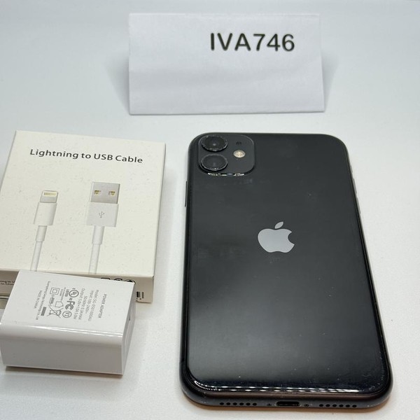 Apple iPhone 11 - Unlocked, 64 GB, Black, A2111