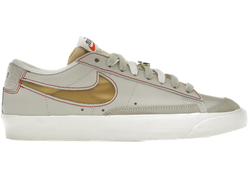 Nike Blazer Low 77 Light Bone Removable Swoosh for sale